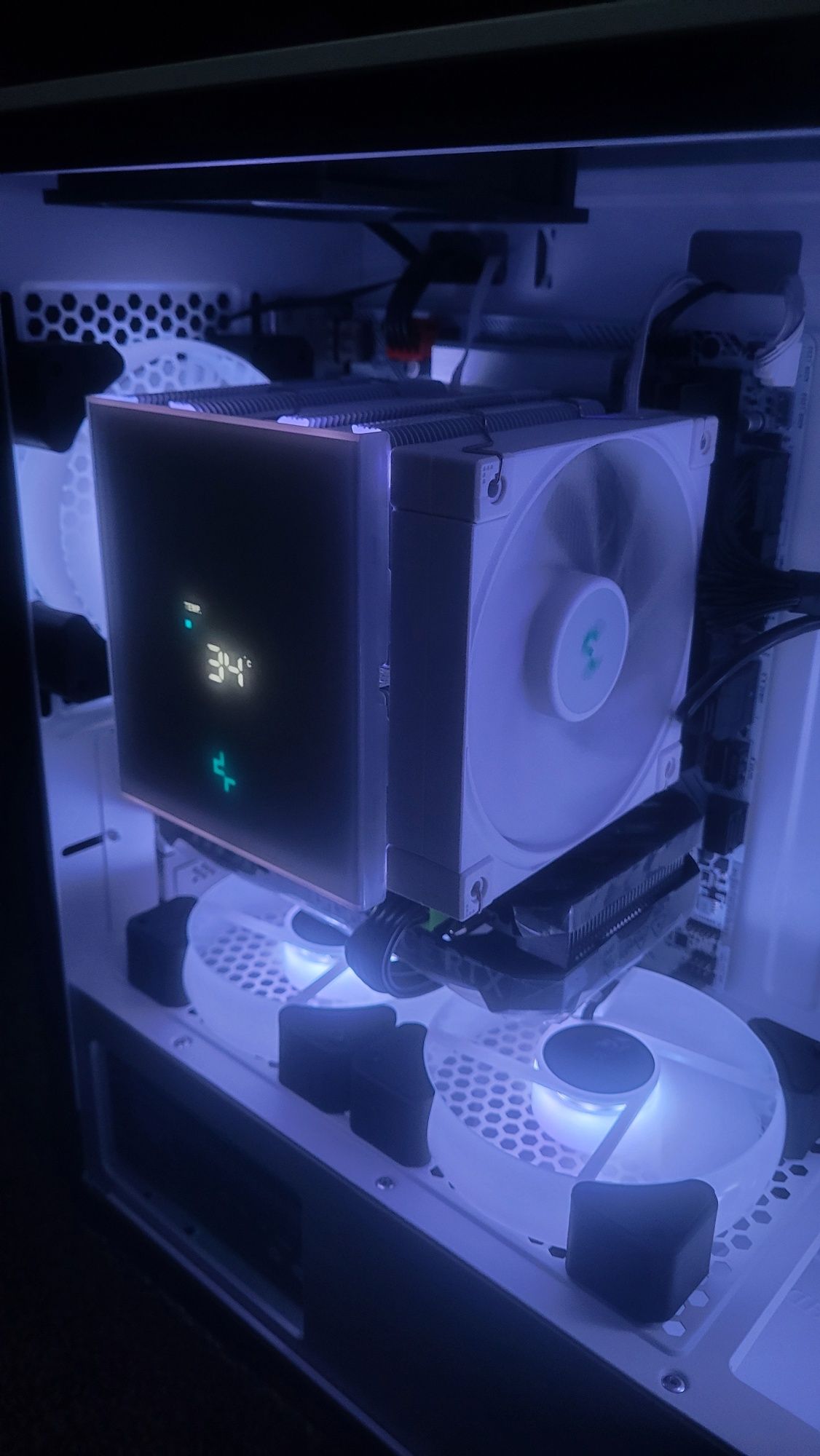 Белый системный блок игровой пк Core i5 14600KF RTX 5060 ddr5
