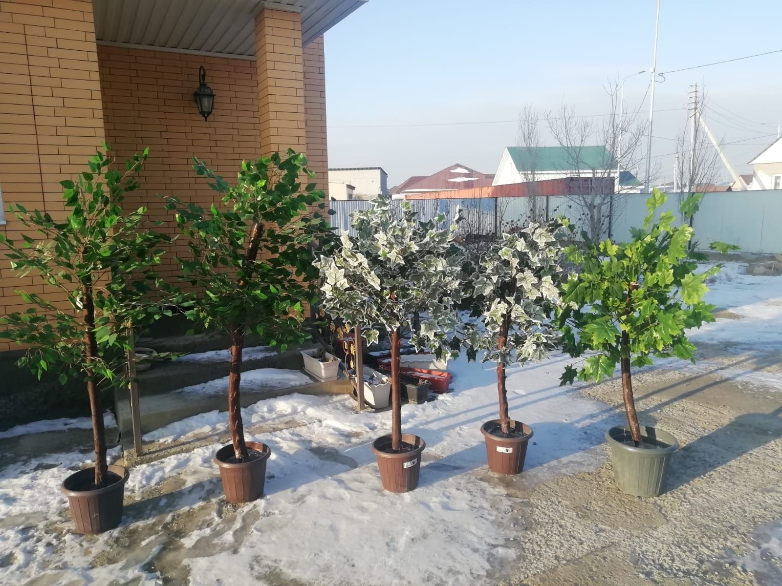 Продается искуственные деревья.