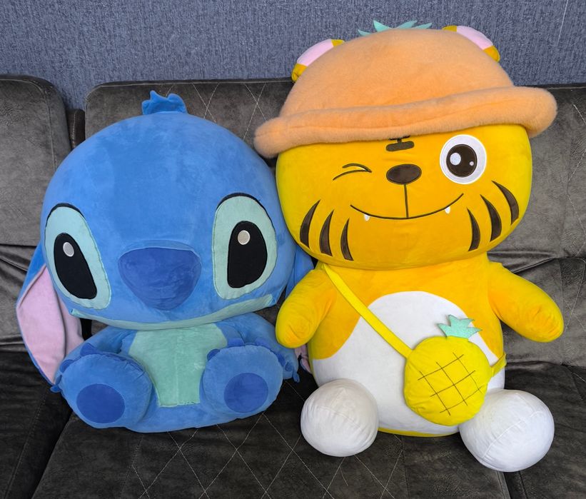 Большие игрушки, за обе 10тыс., привезу.