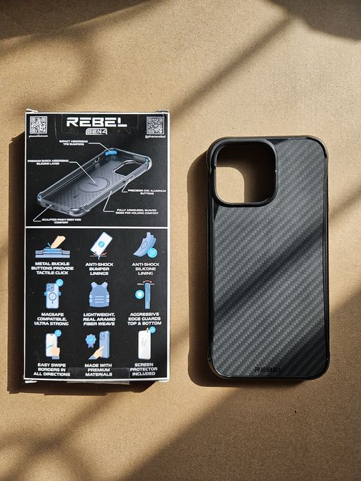 Оригинальный чехол Rebel gen 4 для Iphone pro Max