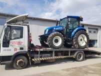 Tractari auto platforma Craiova, transport utilaje agricole