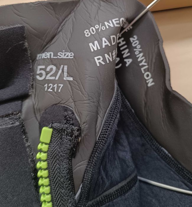 ION Wetsuit BS Strike Overknee LS-Чисто Нов с Етикети