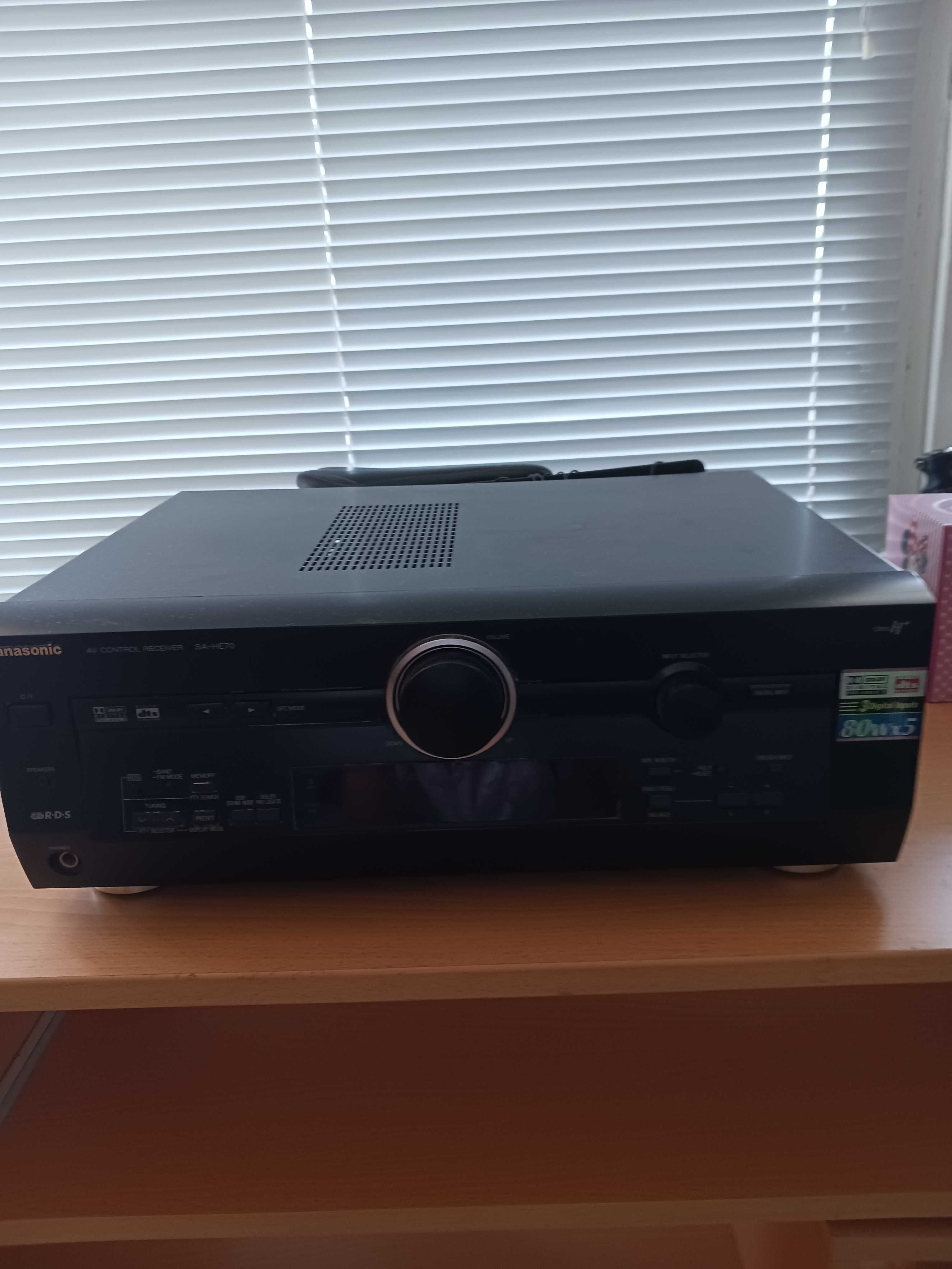 Panasonic   yсилвател 5×80 тонколони 4 jamo и активен бас pioneer