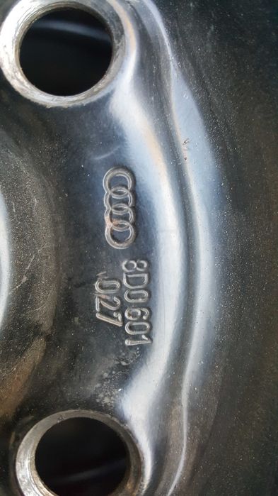 Vând Jante tablă oțel R15 Audi, VW