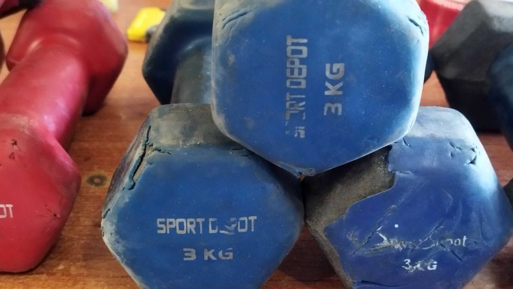 Гирички по 1кг, 2кг, 3кг - фитнес дъмбели