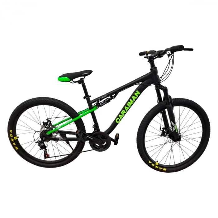 Bicicleta MBT full Suspensie Shimano cu schimbatoare Secventiale 26 in