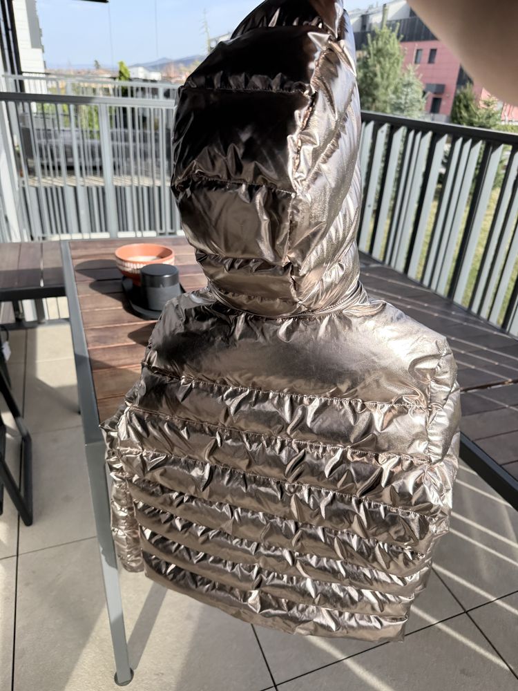Ralph lauren metallic down jacket/металик пухено яке