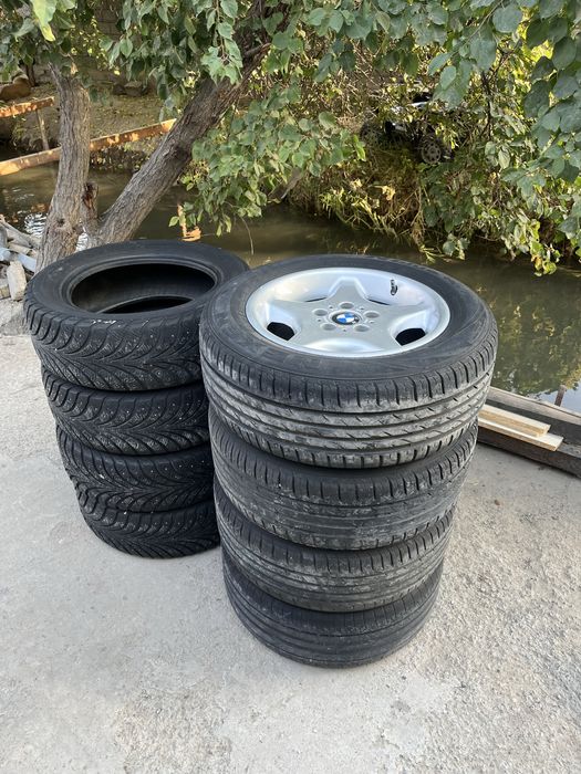 Диск с балоном черепаха зима лето 225/55R16