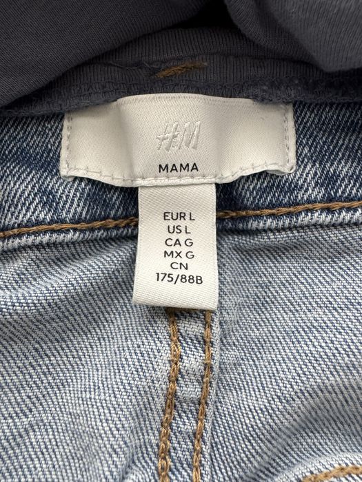 Дънки за бременни L размер H&M