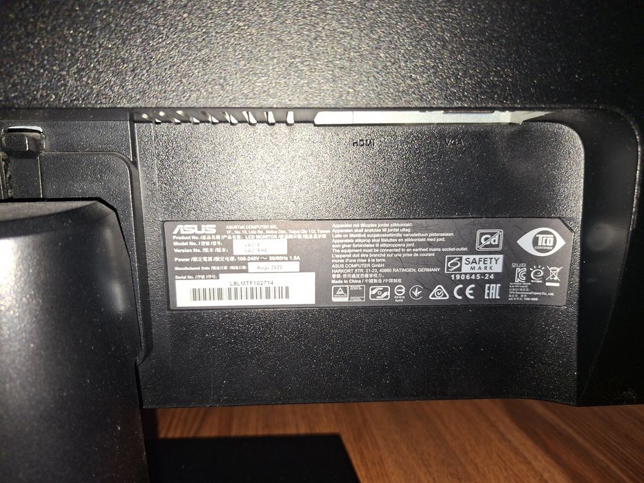 Monitor asus 27 inch 75 hz