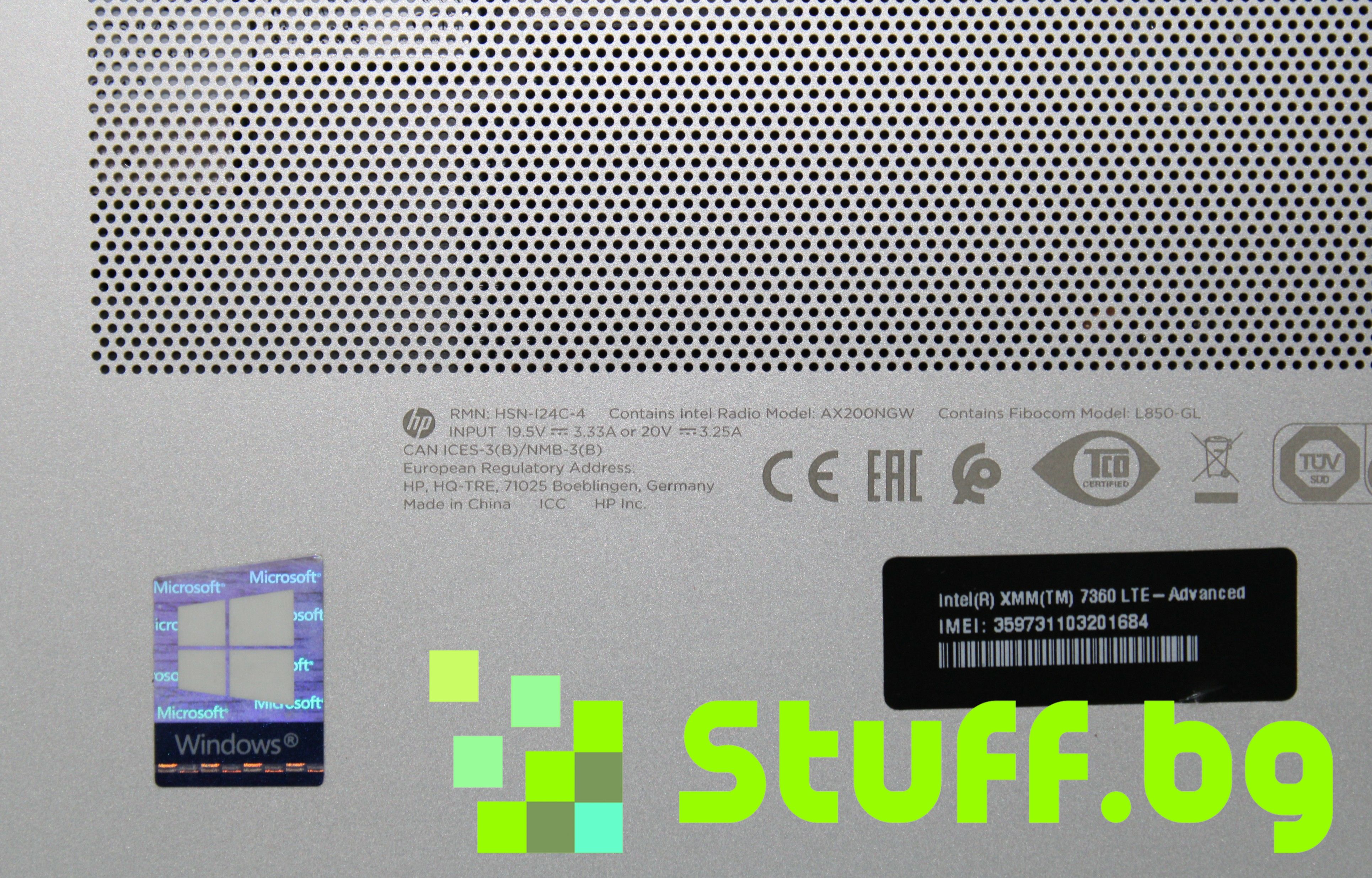 Лаптоп HP EliteBook 840 G6 i5-8265U/8GB/256SSD