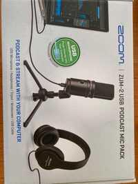 микрофон Zoom ZUM-2 Podcast Mic Pack