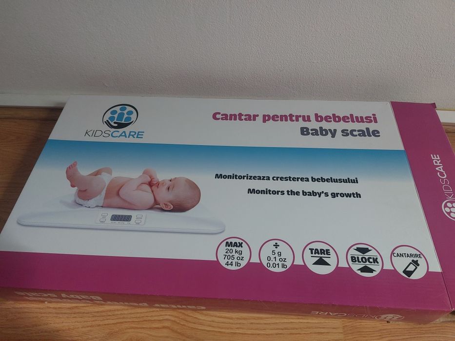 Cantar electronic de bebelus