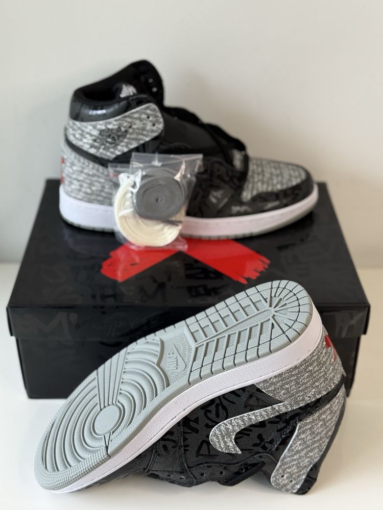 Air Jordan 1 Retro High Rebellionare Black UNC Nike Bred