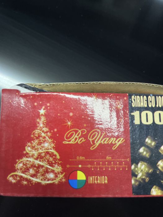 Instalatie de craciun 100becuri mutlicolor 12seturi