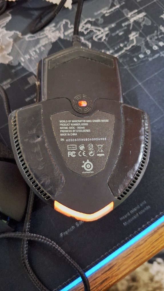 Mouse Steelseries World of Warcraft Edition WoW 62006