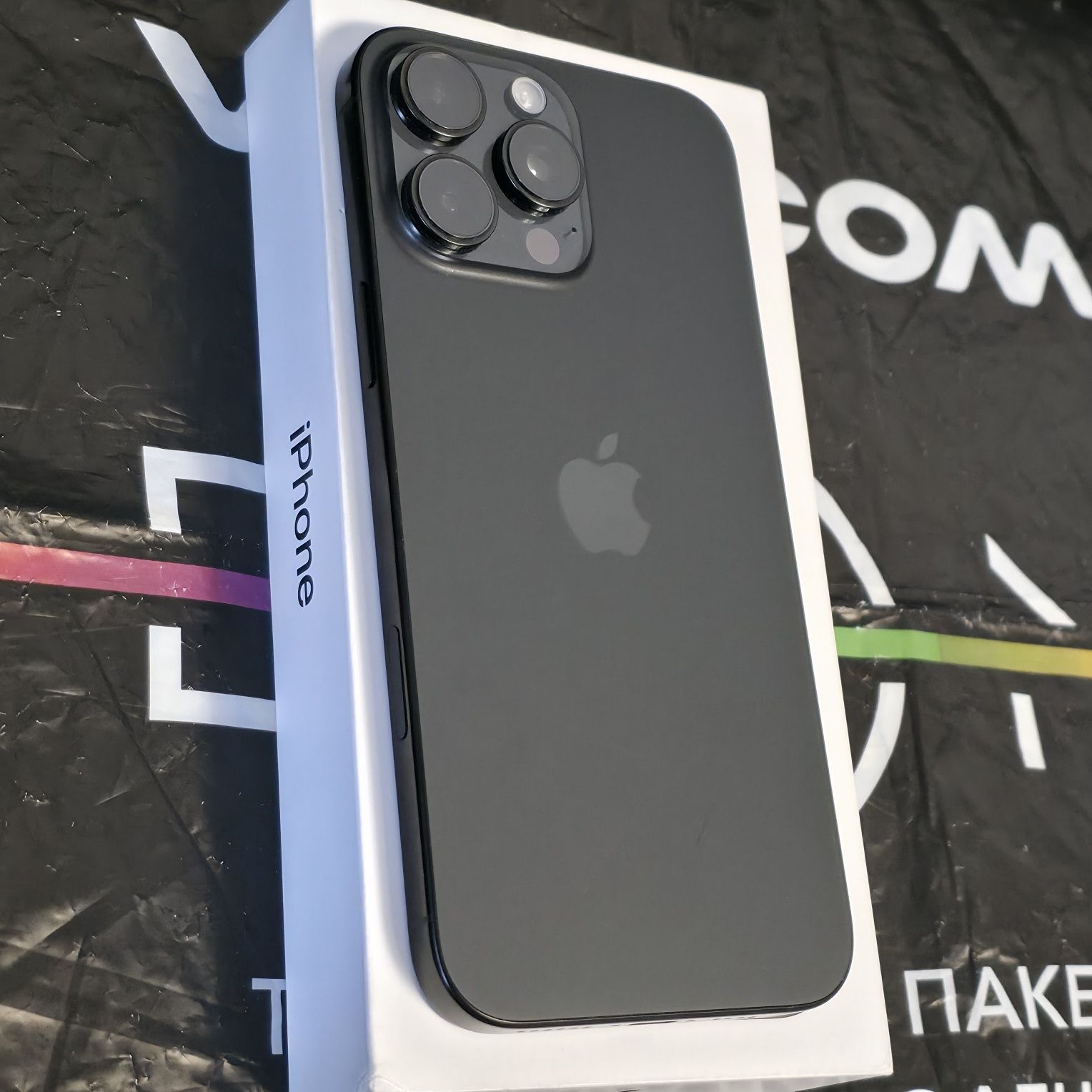 КАТО НОВ 512GB iPhone 16 Pro Max Vivacom Гаранция 2026г. Black
