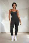 Salopeta Neagra Seamless Modelatoare Fit ptr Sala, M/L