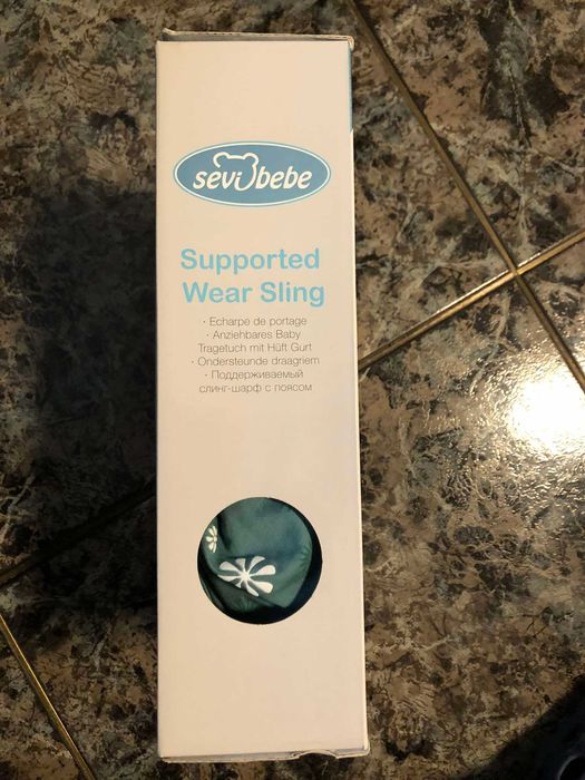 Суинг за носене на бебе (ново)