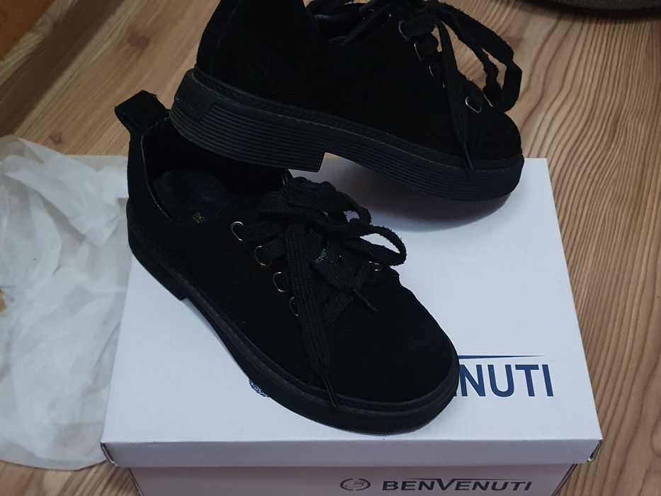 Pantofi eleganți piele naturala Benvenuti 32