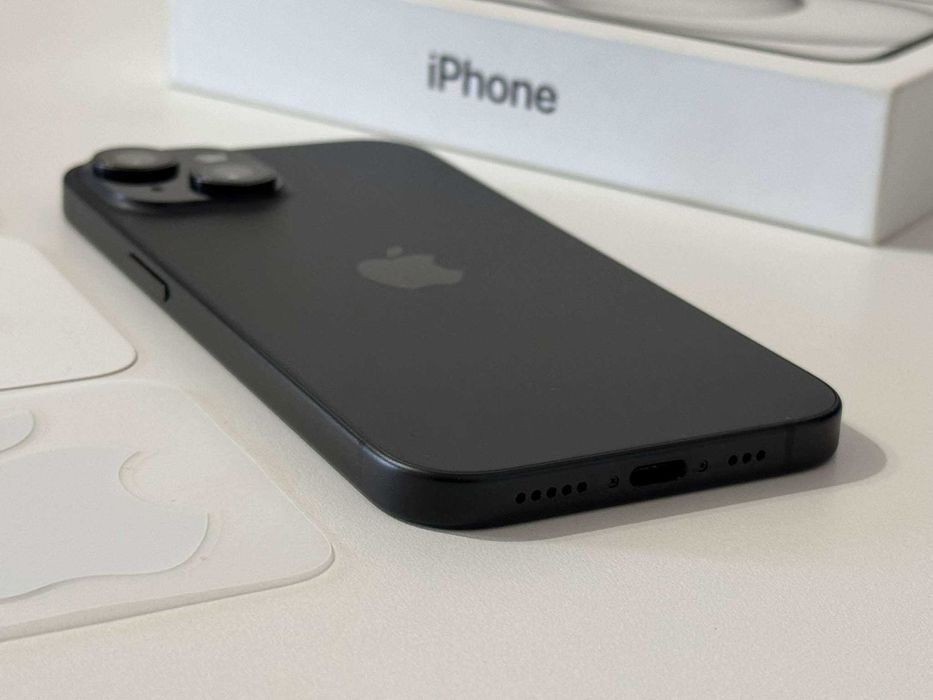 Бартер!Като НОВ! 90% Бат. iPhone 15 Black (Черен)