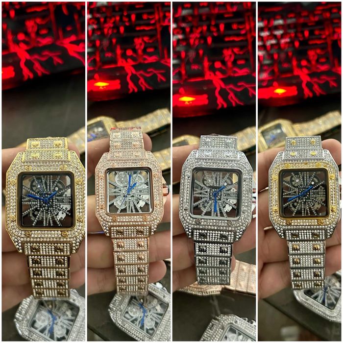 Ceas Cartier Iced Out Model 3