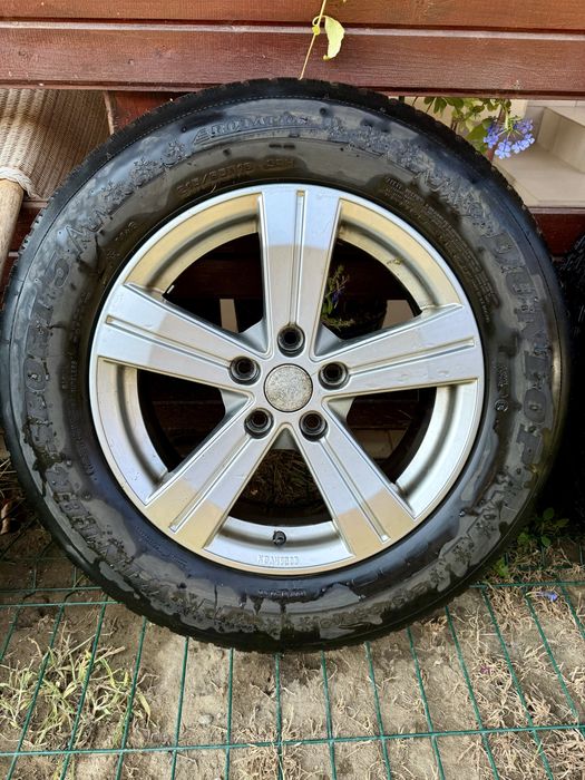 Jante cu cauciucuri iarna Volkswagen Skoda Audi Tiguan ET38 6,5J x16H2