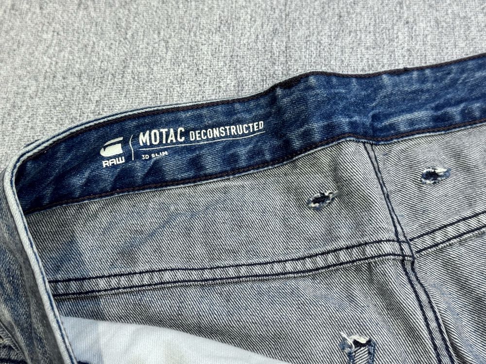 Оригинални мъжки дънки G-Star - Motac Deconstructed 3D Slim