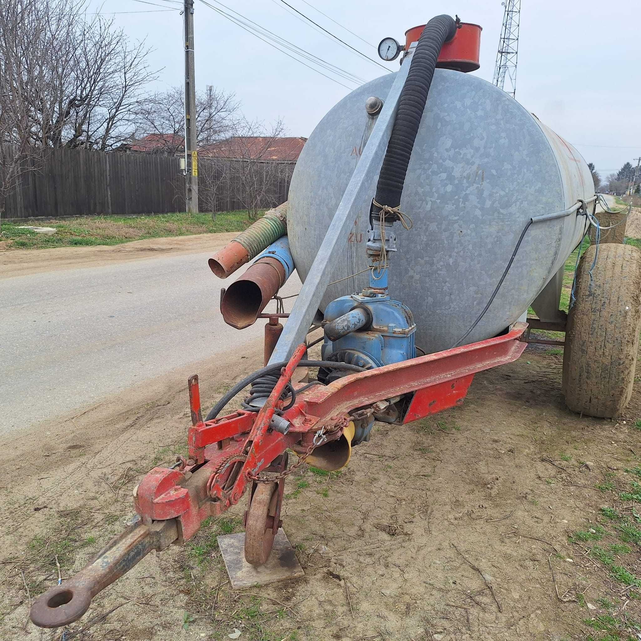 Vidanja dupa tractor a