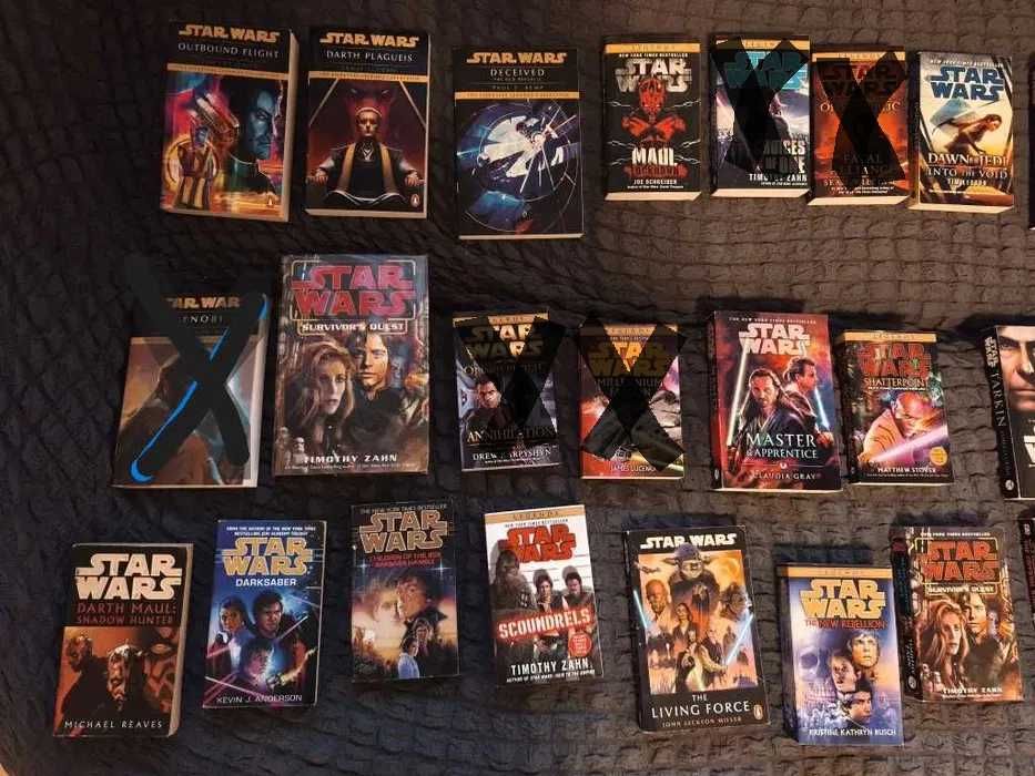 Книги на английски; Star Wars; Jedi; The Force; Dark Side; колекция;