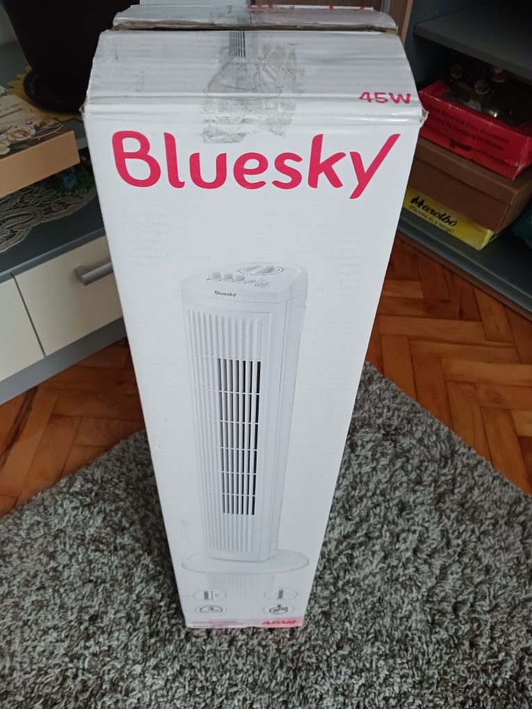 Vând ventilator BlueSky 3 viteze,  turn