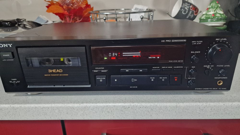 Deck Sony TC-K590. Aiwa AD-F910