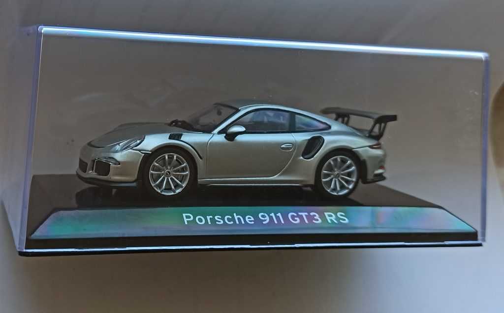 Macheta Porsche 911 GT3 RS (991-2) 2017 silver - IXO/Altaya 1/43