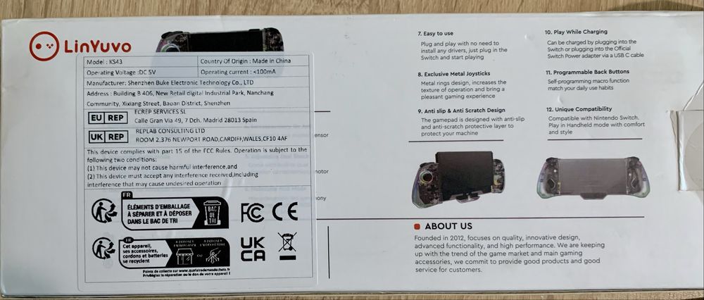 Джойстик LinYuvo KS43 за Nintendo Switch