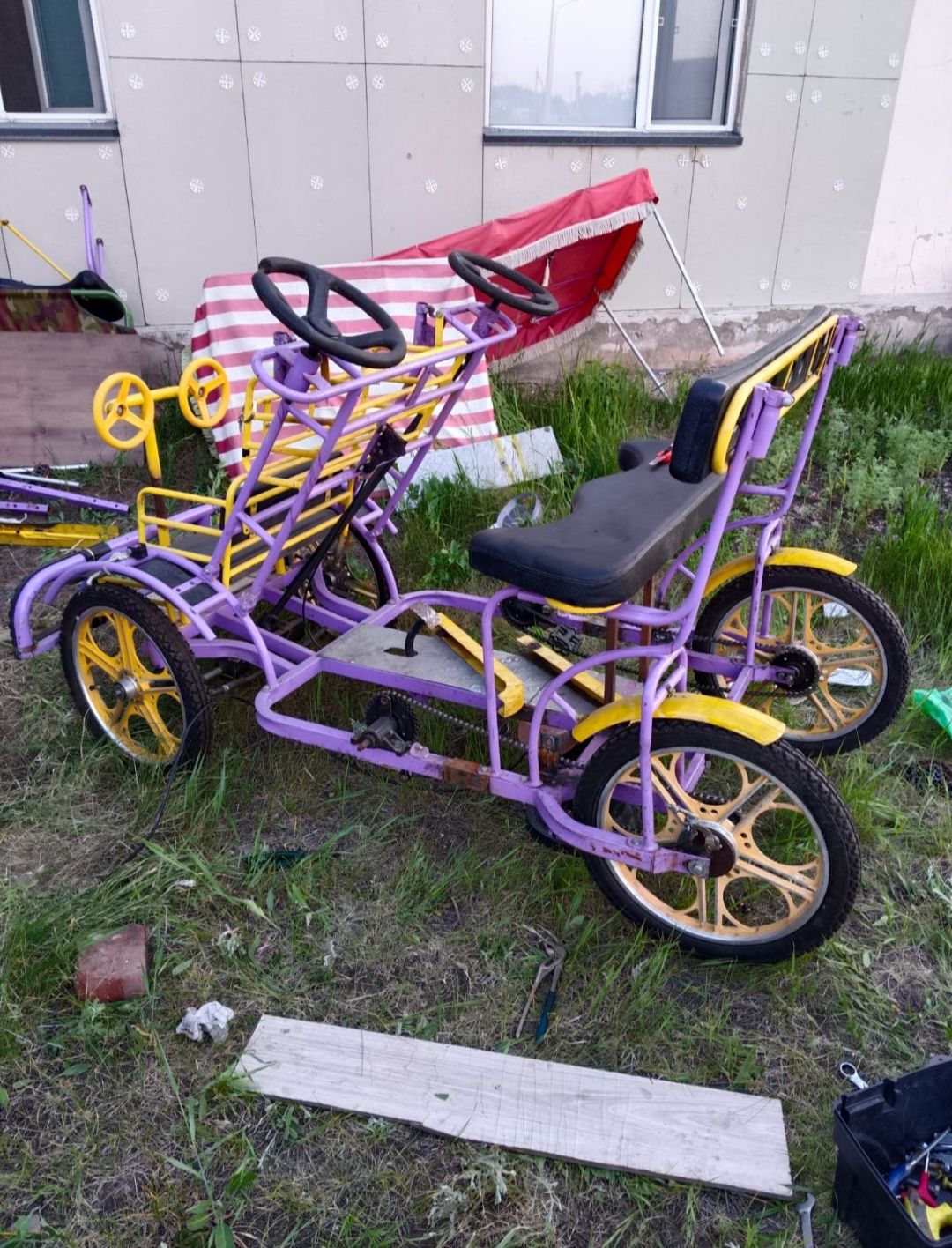Сары жасыл велосипед 120000 Фиолетовый 170000