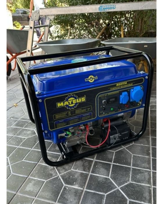 Продам бензиновый генератор Mateus 6.5КвТ