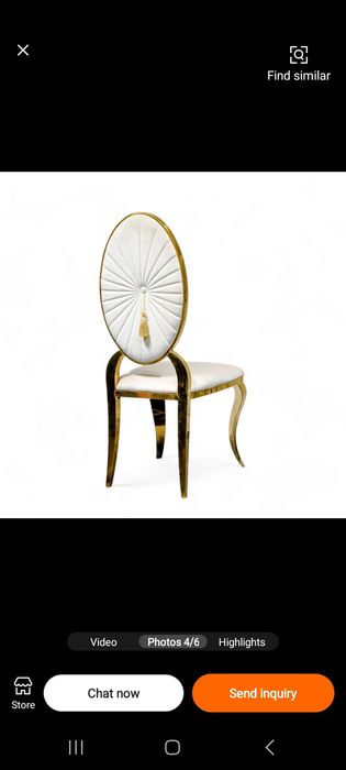 Стуллар нержавейки материалдан ясалган