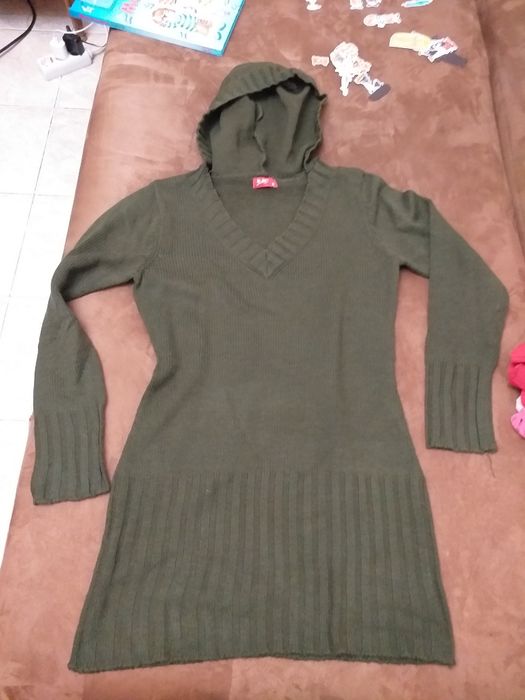 Дамски суичър, зелен