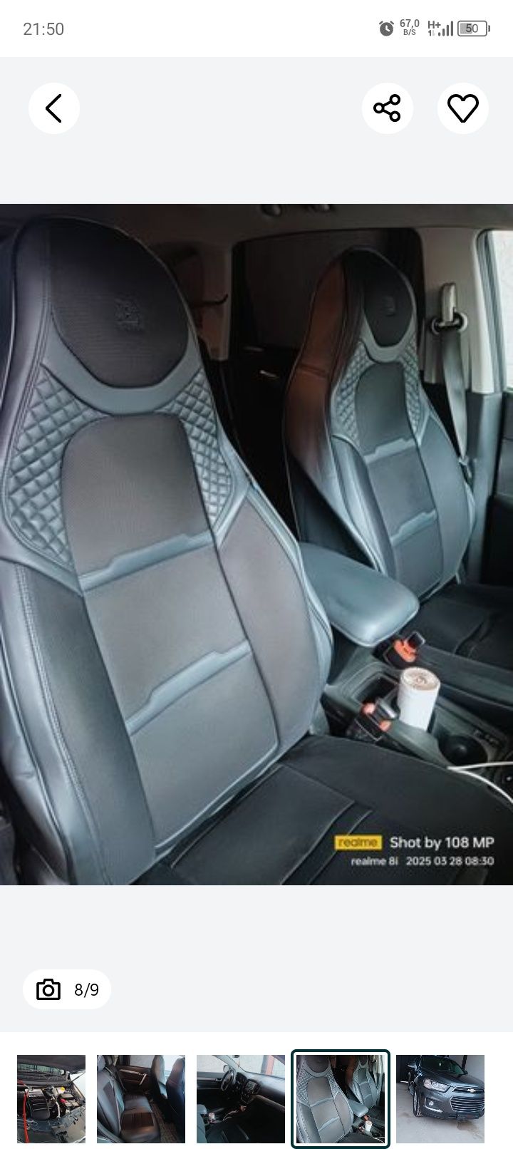 Captiva C7 2018 kraskasi tozza 70 ming yurgan