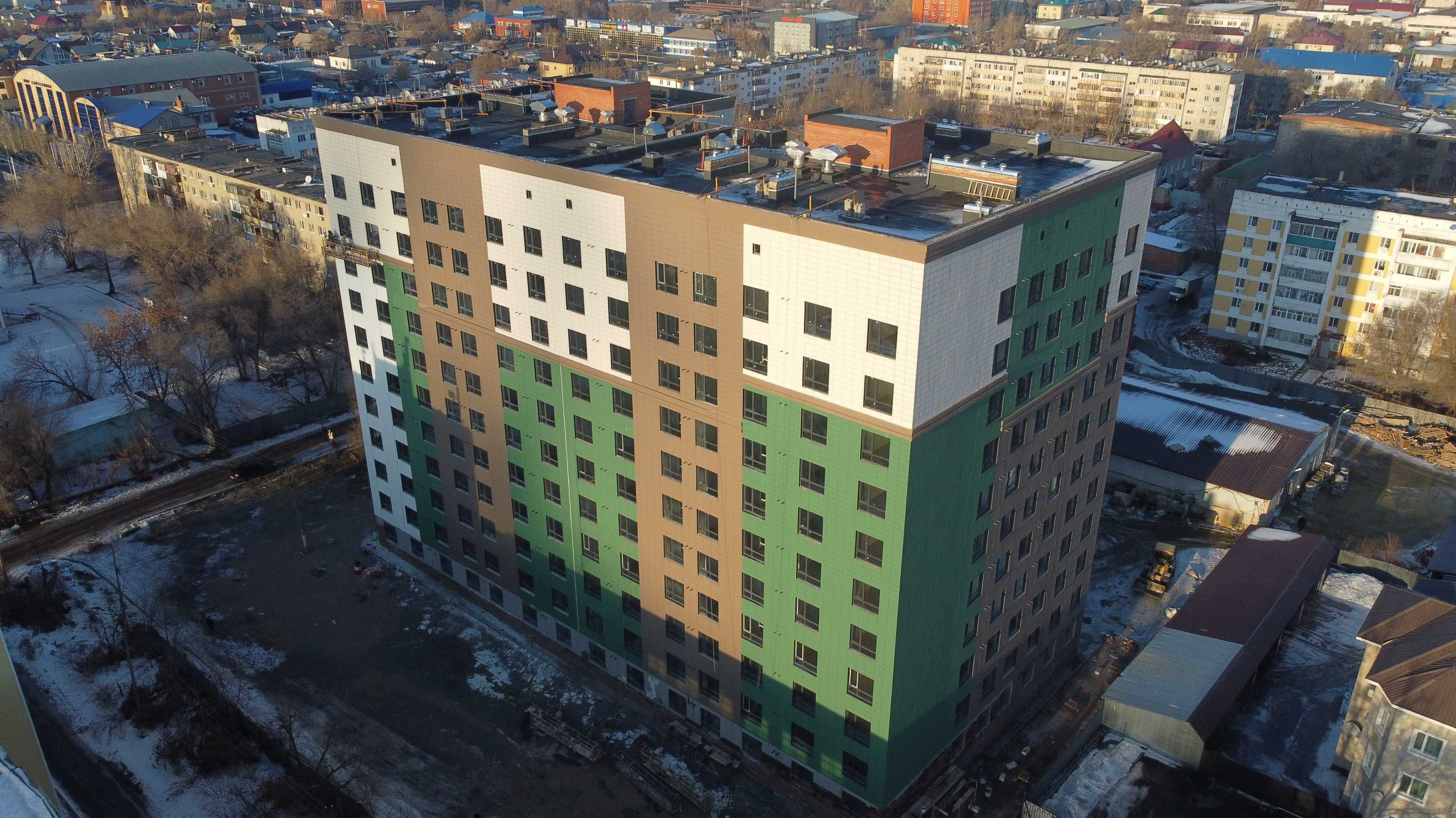 Продается новая 3-к квартира 105,93 м2 в кирпичном доме, Победы, 70а