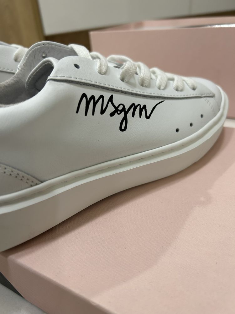 MSGM кожени обувки