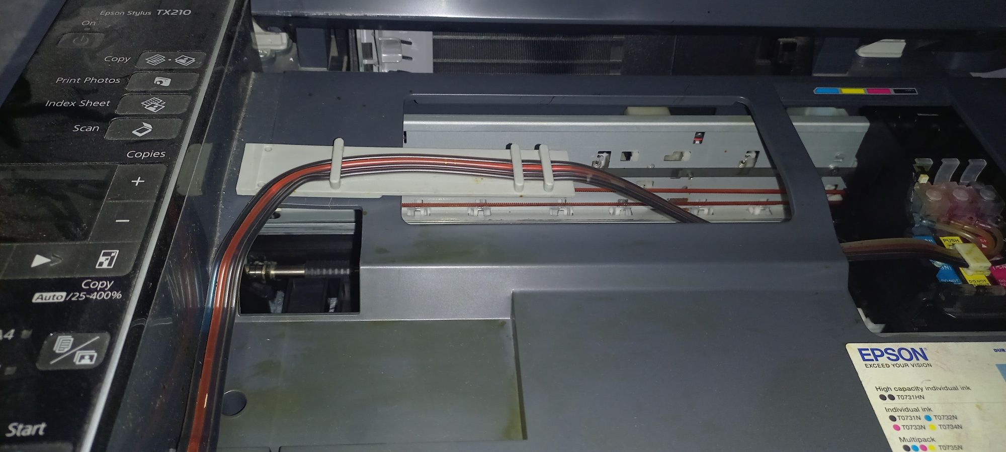 Epson Stylus TX210 цветной принтер