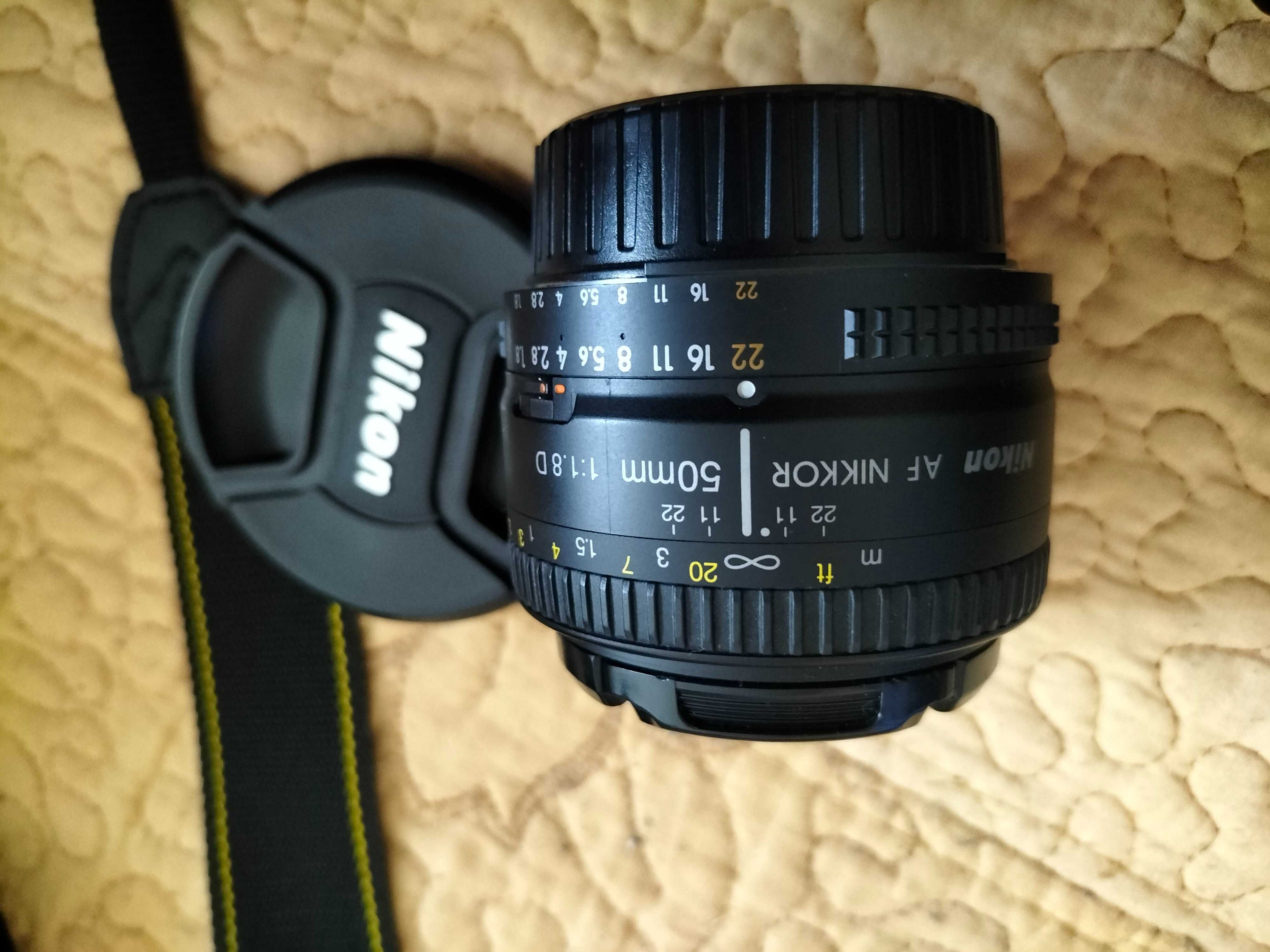 Obiectiv full frame Nikon 50mm