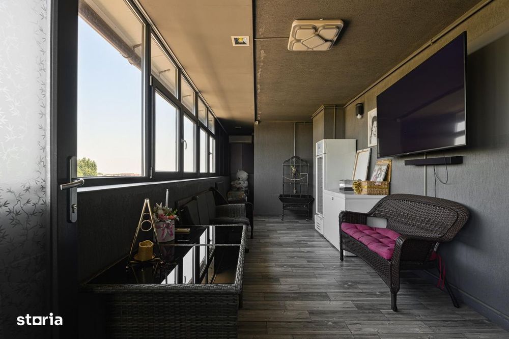 Penthouse modern, mobilat complet, Popești-Leordeni