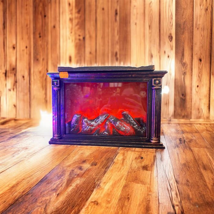 Електрическа камина, декоративна електрическа камина, лампа