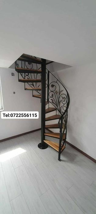 Realizăm la comandă: Scări Spirală
