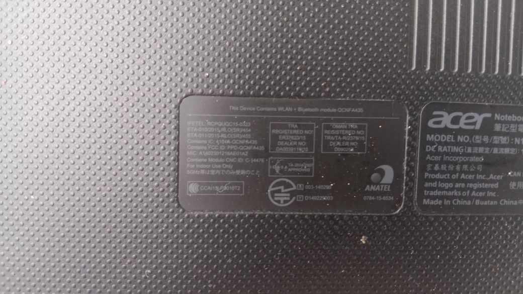 Продам ноутбук ader ASPIRE