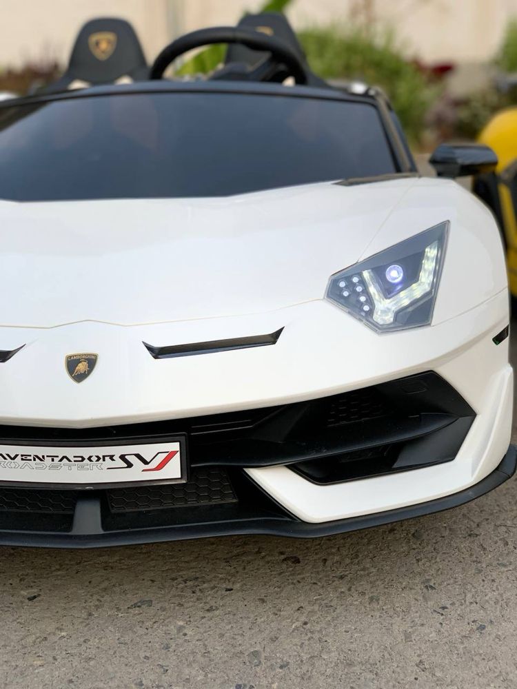 Детский электромобиль Lamborghini Aventador 24v с монитором| доставка