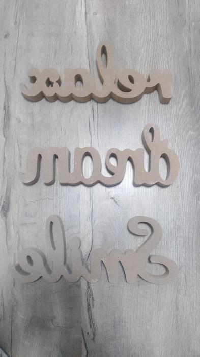 Decoratiune pentru camera " Smile, dream, relax "