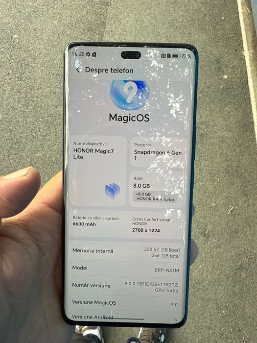Honor magic7 lite